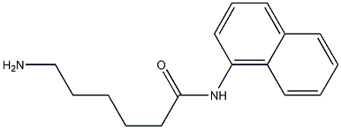 6-amino-N-1-naphthylhexanamide Struktur