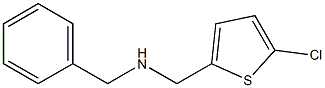 benzyl[(5-chlorothiophen-2-yl)methyl]amine Struktur