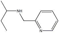 butan-2-yl(pyridin-2-ylmethyl)amine Struktur