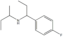 butan-2-yl[1-(4-fluorophenyl)propyl]amine Struktur