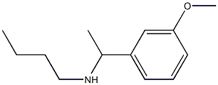 butyl[1-(3-methoxyphenyl)ethyl]amine Struktur