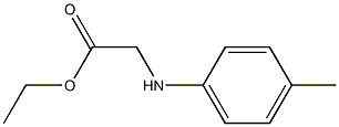 ethyl 2-[(4-methylphenyl)amino]acetate Struktur