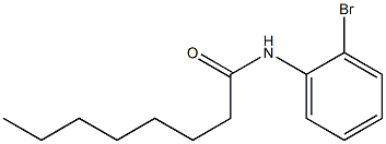 N-(2-bromophenyl)octanamide Struktur