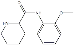 N-(2-methoxyphenyl)piperidine-2-carboxamide Struktur