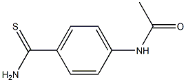 N-(4-carbamothioylphenyl)acetamide Struktur