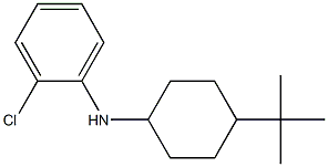 N-(4-tert-butylcyclohexyl)-2-chloroaniline Struktur