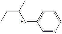 N-(butan-2-yl)pyridin-3-amine Struktur