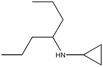 N-(heptan-4-yl)cyclopropanamine Struktur