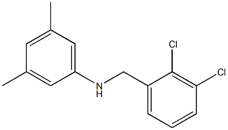 N-[(2,3-dichlorophenyl)methyl]-3,5-dimethylaniline Struktur