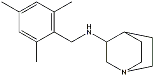 N-[(2,4,6-trimethylphenyl)methyl]-1-azabicyclo[2.2.2]octan-3-amine Struktur