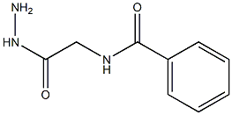 N-[(hydrazinecarbonyl)methyl]benzamide Struktur