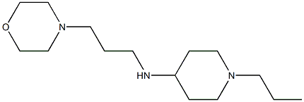 N-[3-(morpholin-4-yl)propyl]-1-propylpiperidin-4-amine Struktur