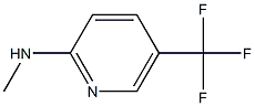 N-methyl-5-(trifluoromethyl)pyridin-2-amine Struktur