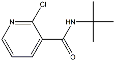 N-tert-butyl-2-chloropyridine-3-carboxamide Struktur