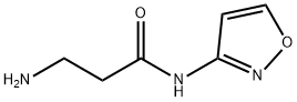 Propanamide,  3-amino-N-3-isoxazolyl- Struktur