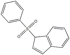 1-(PHENYLSULFONYL)-1H-INDENE Struktur