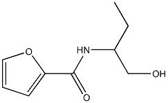 N-[1-(hydroxymethyl)propyl]-2-furamide Struktur