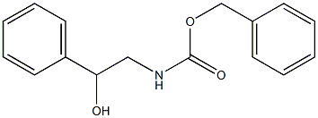 benzyl 2-hydroxy-2-phenylethylcarbamate Struktur