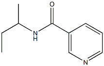 N-(sec-butyl)nicotinamide Struktur