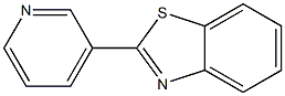 2-(3-pyridinyl)-1,3-benzothiazole Struktur