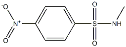 N-Methyl-aminosulfonyl-4-nitrobenzene ,97% Struktur