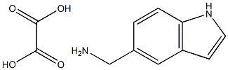 1H-indol-5-ylmethylamine oxalate Struktur