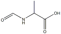 2-(formylamino)propanoic acid Struktur