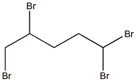 1,1,4,5-Tetrabromopentane Struktur