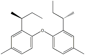 (+)-[(S)-sec-Butyl]p-tolyl ether Struktur