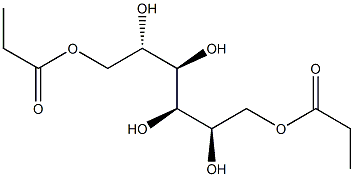 D-Glucitol 1,6-dipropionate Struktur