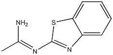 N2-(Benzothiazol-2-yl)acetamidine Struktur