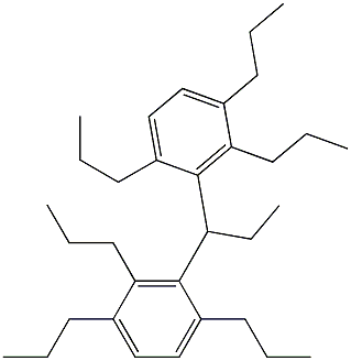 3,3'-Propylidenebis(1,2,4-tripropylbenzene) Struktur