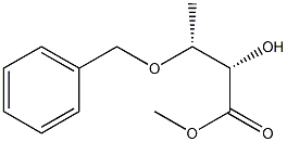 (2S,3R)-2-Hydroxy-3-(benzyloxy)butyric acid methyl ester Struktur