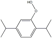 2,5-Diisopropylphenyl hydroperoxide Struktur