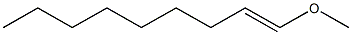 1-Methoxy-1-nonene Struktur