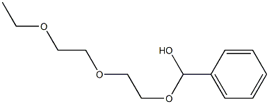 2-Phenyl-1,3,6,9-tetraoxaundecane Struktur