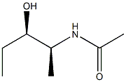 (2S,3R)-2-Acetylamino-3-pentanol Struktur