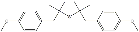 (4-Methoxyphenyl)tert-butyl sulfide Struktur