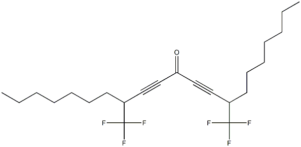 Trifluoromethyl(1-decynyl) ketone Struktur