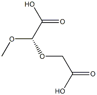 (-)-2-Methoxy[(S)-oxydiacetic acid] Struktur