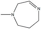 2,5,6,7-Tetrahydro-1-methyl-1H-1,4-diazepine Struktur