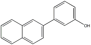 3-(2-Naphtyl)phenol Struktur