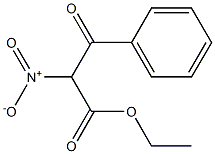 Nitrobenzoylacetic acid ethyl ester Struktur