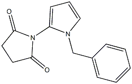 N-(1-Benzyl-1H-pyrrol-2-yl)succinimide Struktur