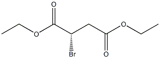 [S,(-)]-Bromosuccinic acid diethyl ester Struktur