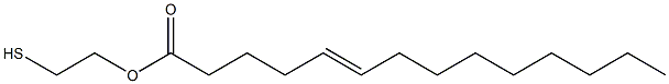 5-Tetradecenoic acid 2-mercaptoethyl ester Struktur