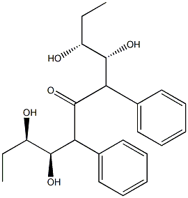 Phenyl[(2R,3R)-2,3-dihydroxypentyl] ketone Struktur