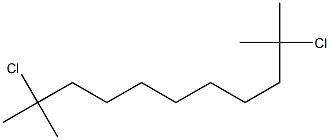 2,10-Dichloro-2,10-dimethylundecane Struktur