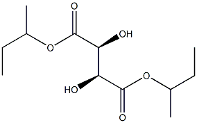 D-Tartaric acid di-sec-butyl ester Struktur