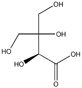 [S,(+)]-2,3,4-Trihydroxy-3-(hydroxymethyl)butyric acid Struktur